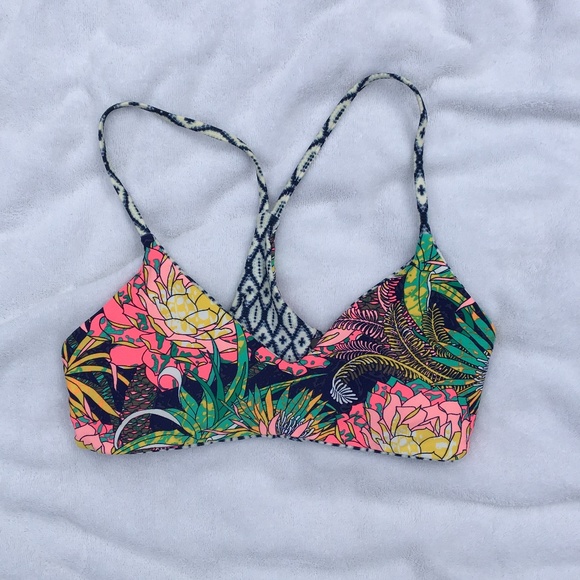 Reversible Swim Top with Cute Prints - Picture 1 of 2